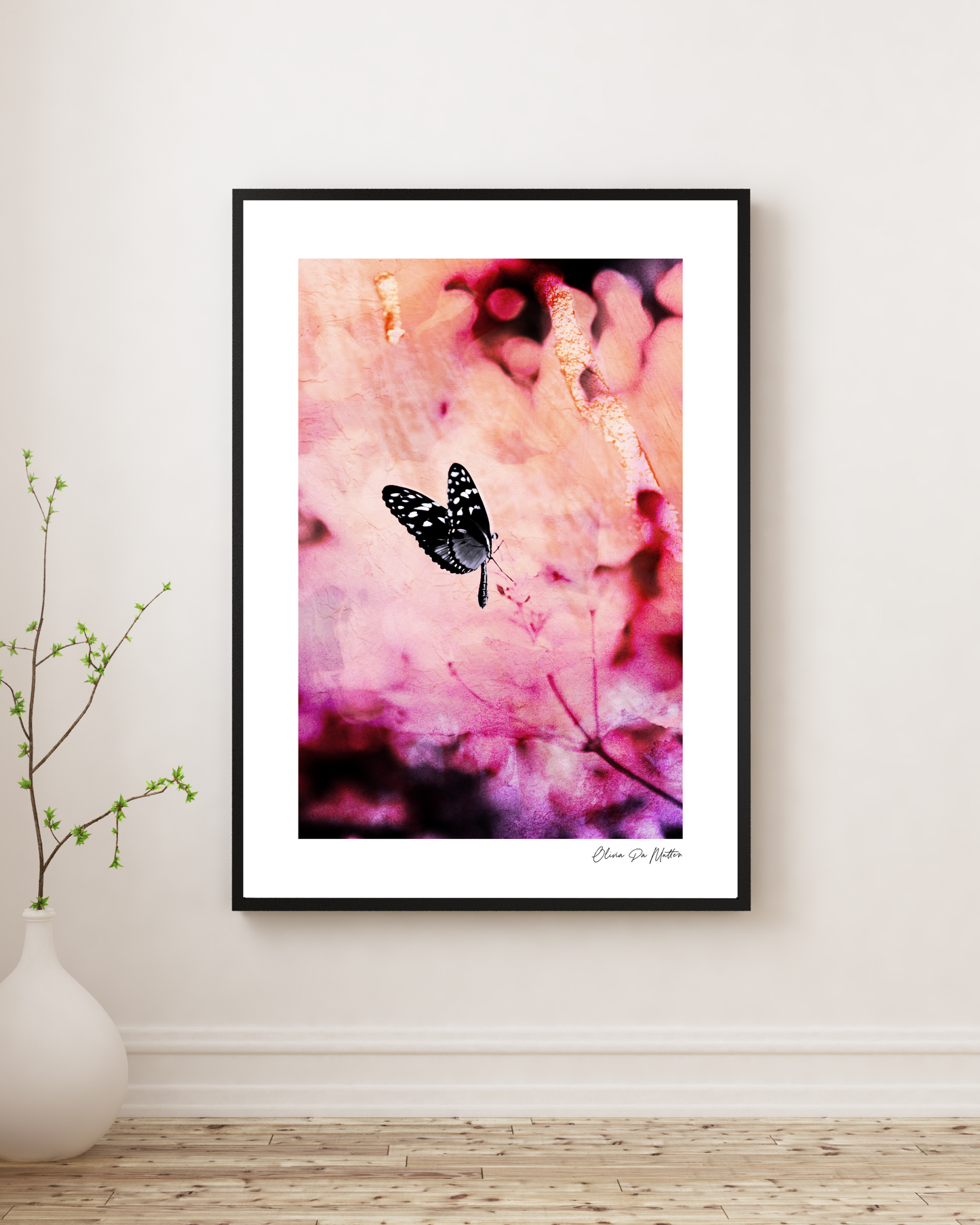 Schmetterling - Pink