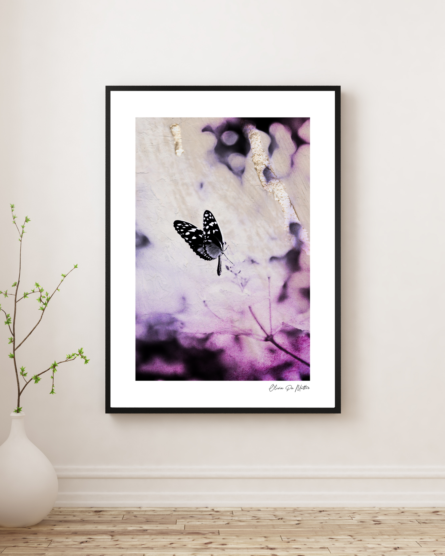Schmetterling - Violett