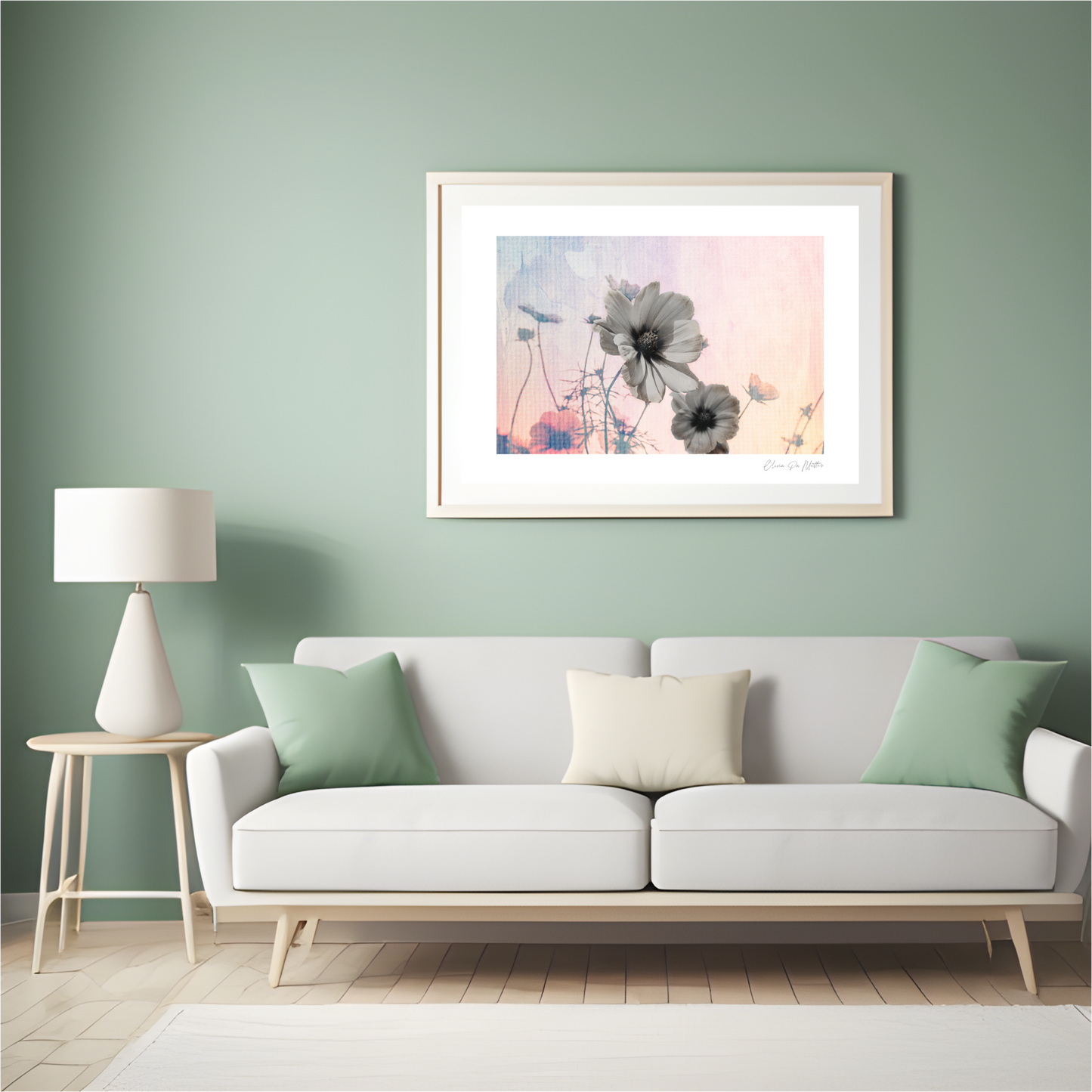 Herbstanemonen - Pfirsich