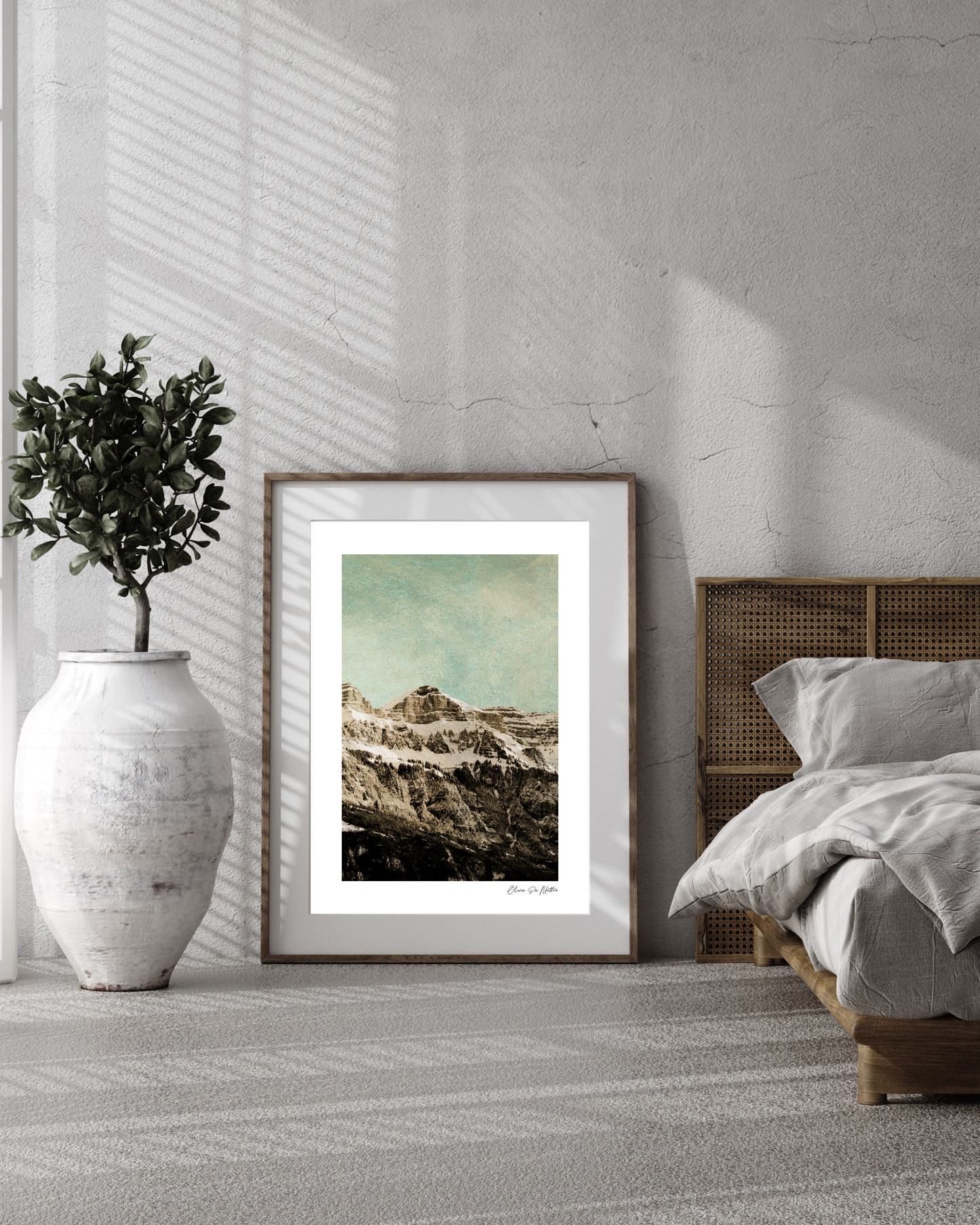 Hinderrugg - Hellblau - Gold