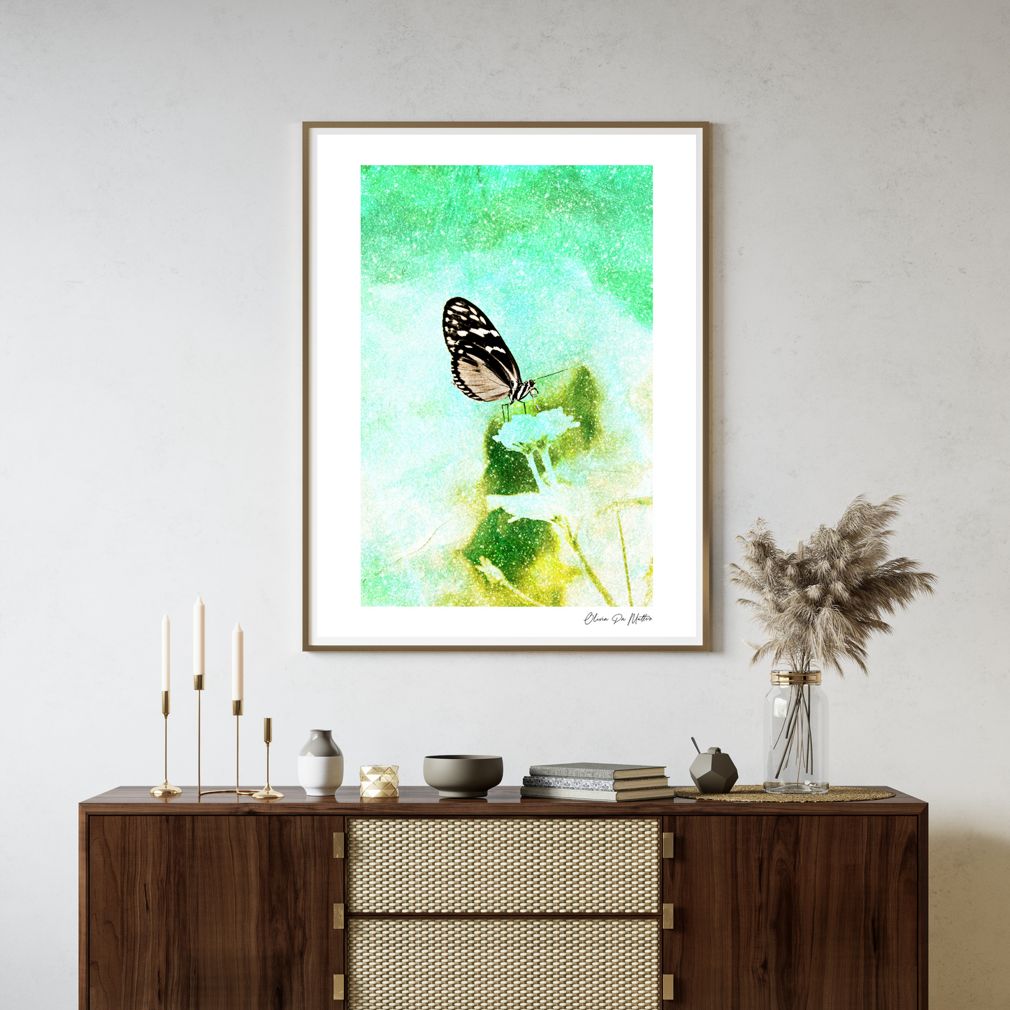 Schmetterling - Grün