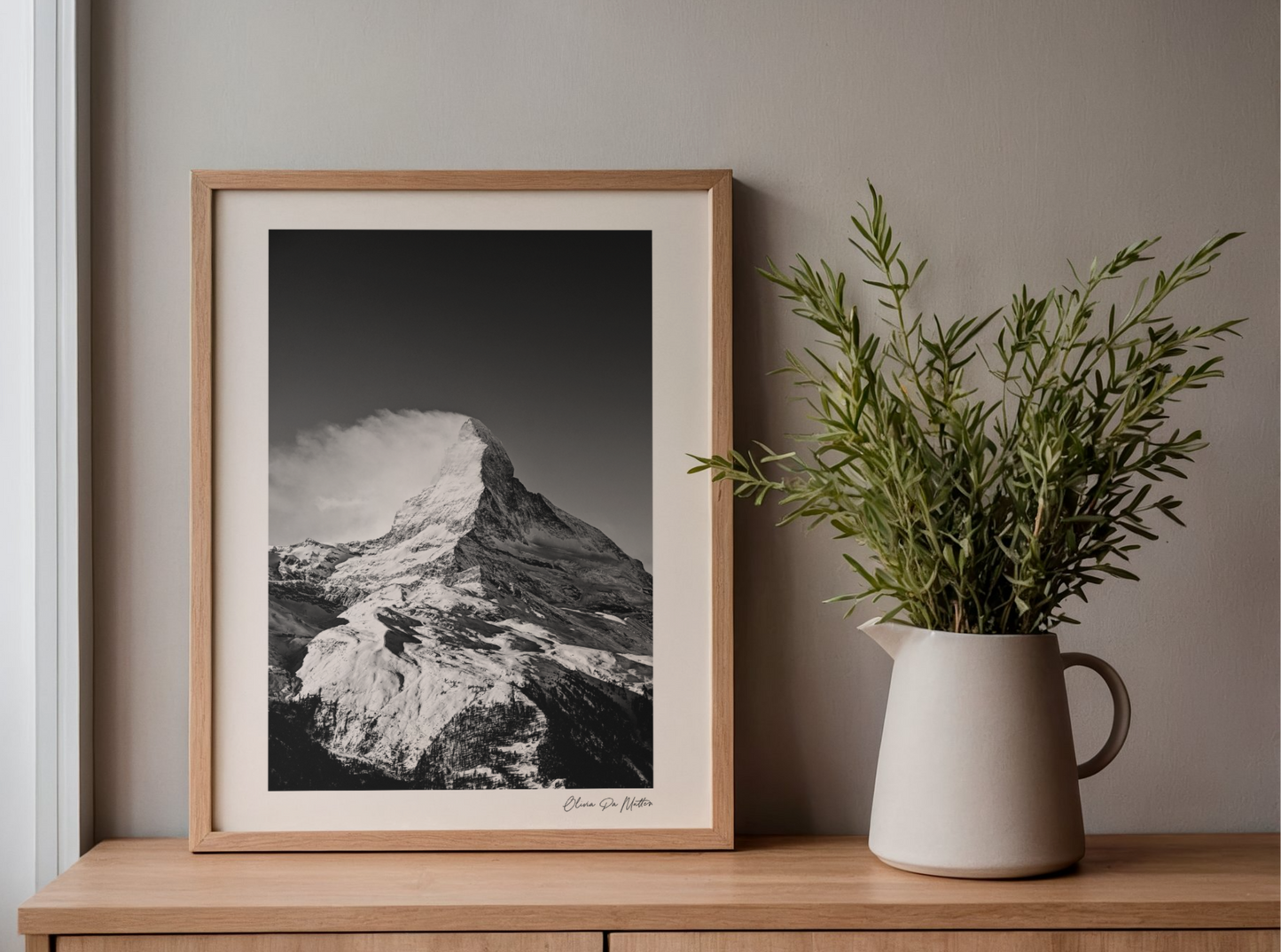 Matterhorn schwarz-weiss 0.1