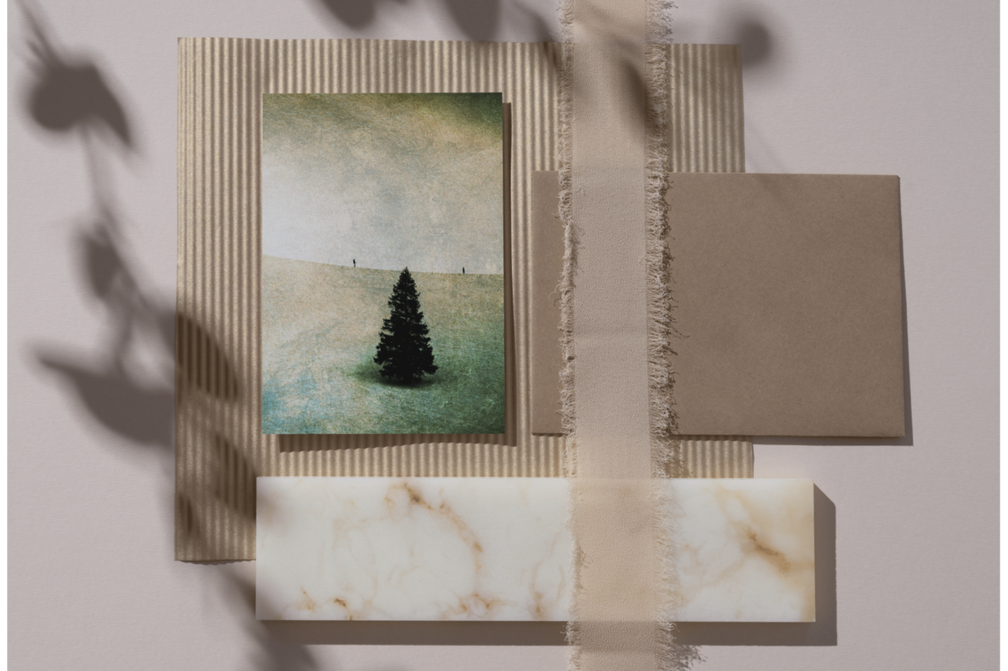 Tannenbaum-Grün-Gold
