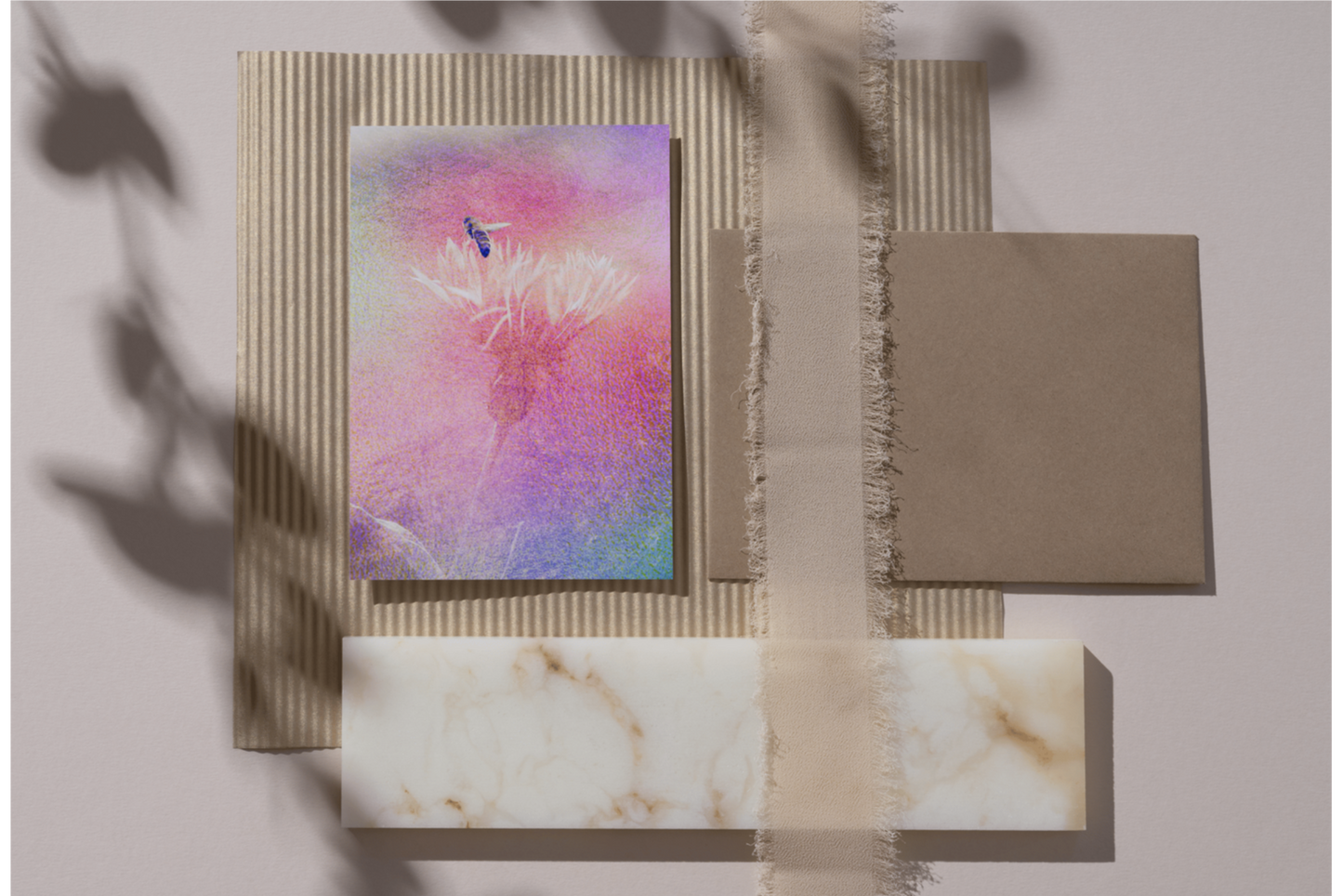 Biene-Pink