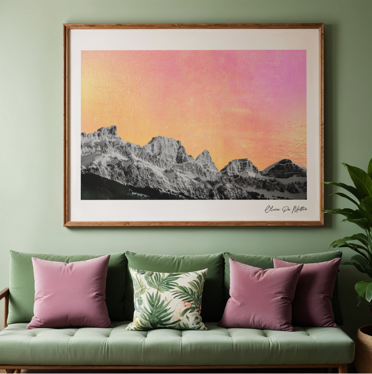 Churfirsten - Neon - Orange