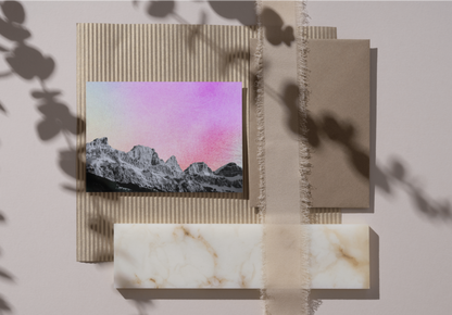 Churfirsten - Pink - Rainbow
