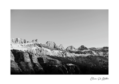 Churfirsten schwarz-weiss Nr.02