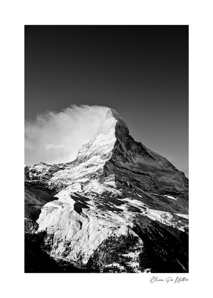 Matterhorn schwarz-weiss 0.1