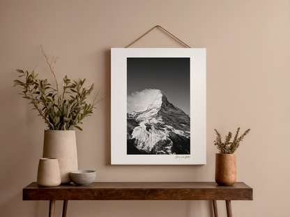 Matterhorn schwarz-weiss 0.1