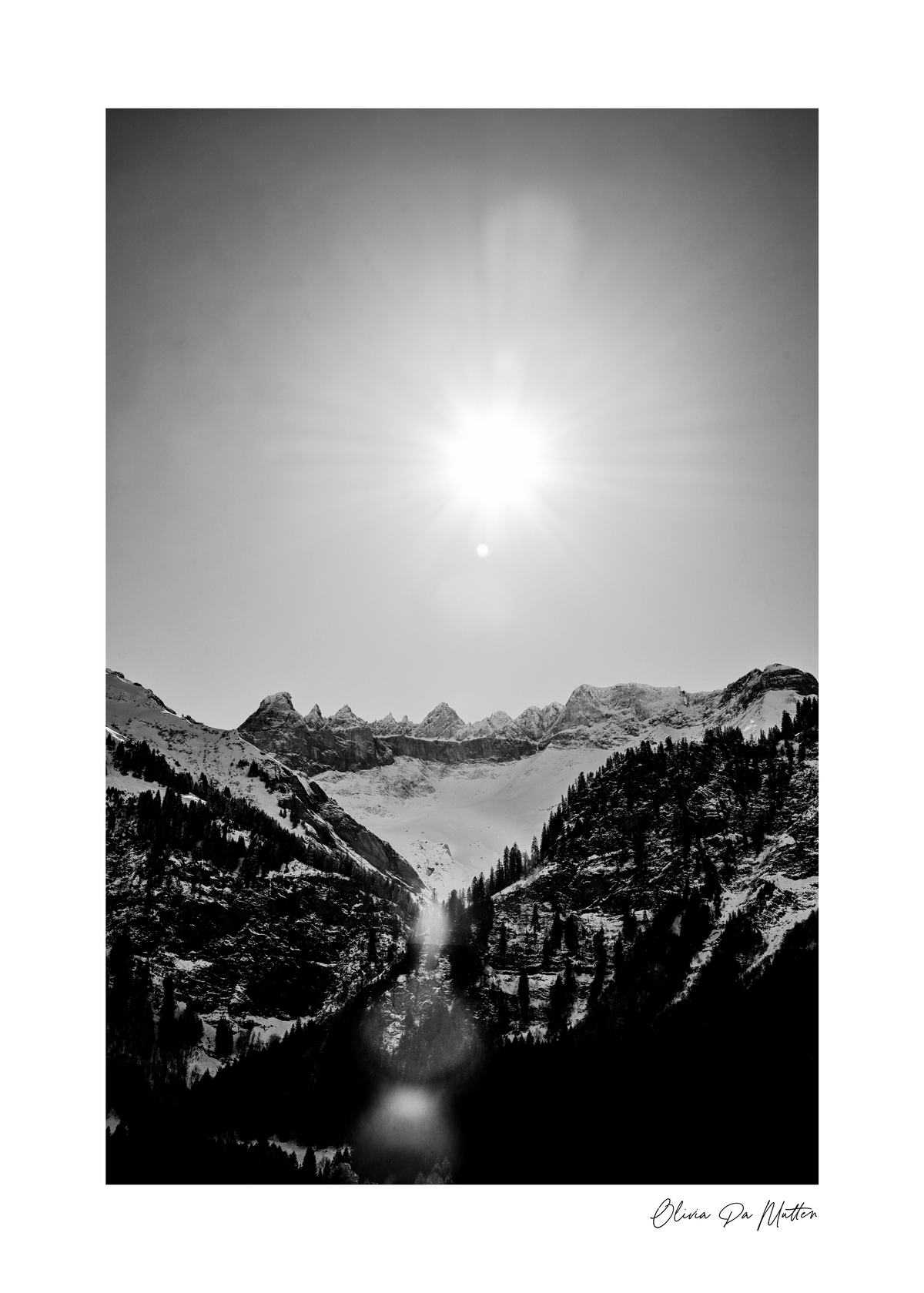Tschingelhörner Glarnerland Hochformat