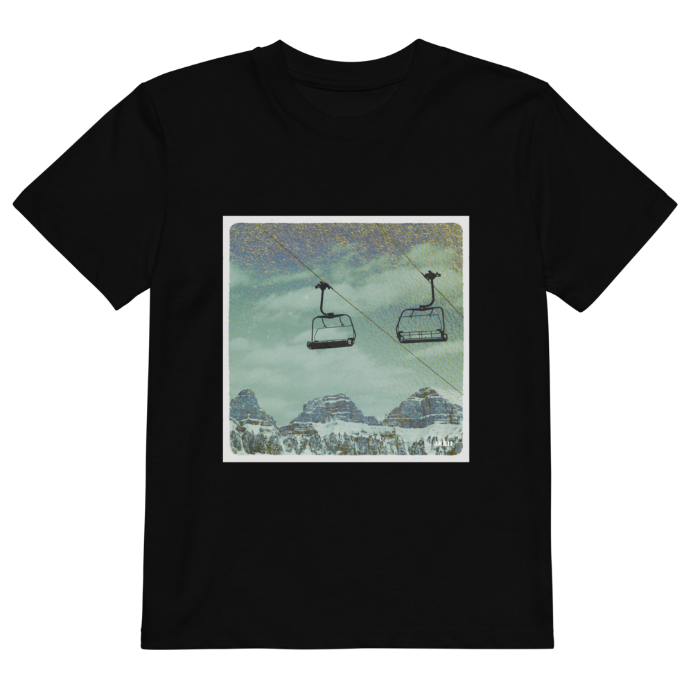 Kinder T-Shirt Sessellift grau