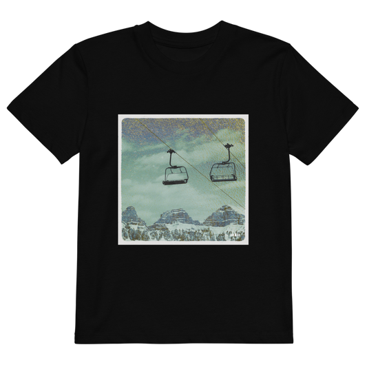 Kinder T-Shirt Sessellift grau