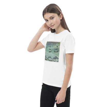 Kinder T-Shirt Sessellift grau